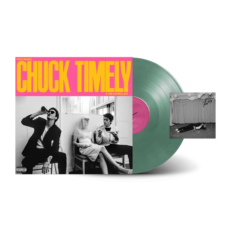 [SIGNED] Role Model - Chuck Timely & the Hourglass (Pistachio) LP Vinyl with Art Card