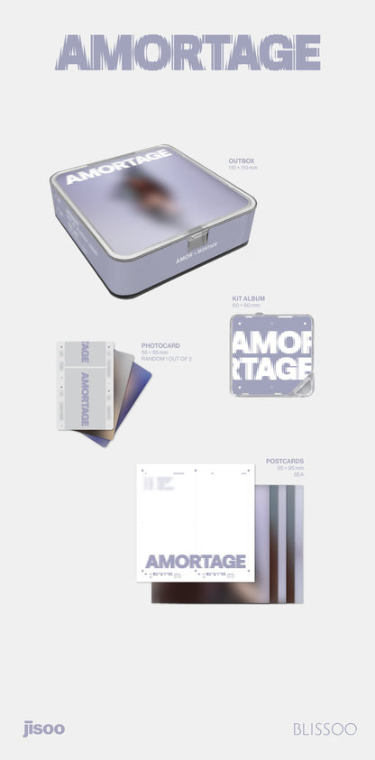 Jisoo - AMORTAGE (APP Version) KiT Album