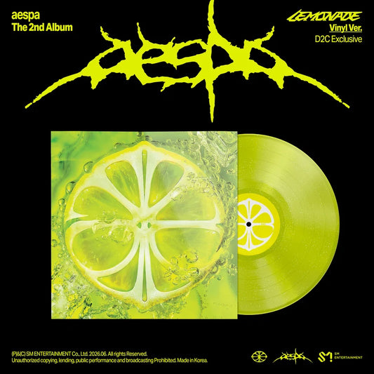 aespa - Lemonade (Glitter) LP Vinyl