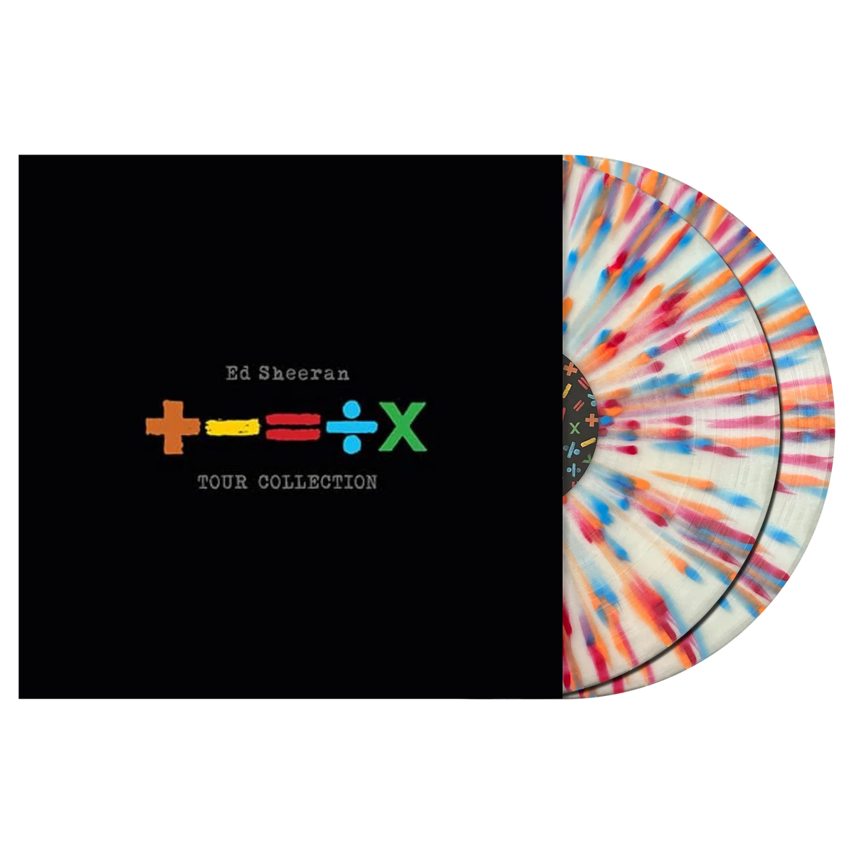 Ed Sheeran - +-=÷× Tour Collection (Splatter) 2LP Vinyl Record