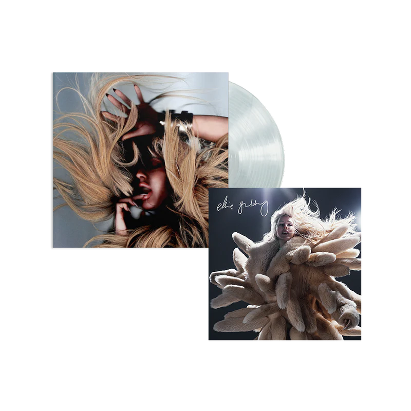 [SIGNED] Ellie Goulding - I Know Too Much (Pearl Sunrise) LP with Signed Art Card
