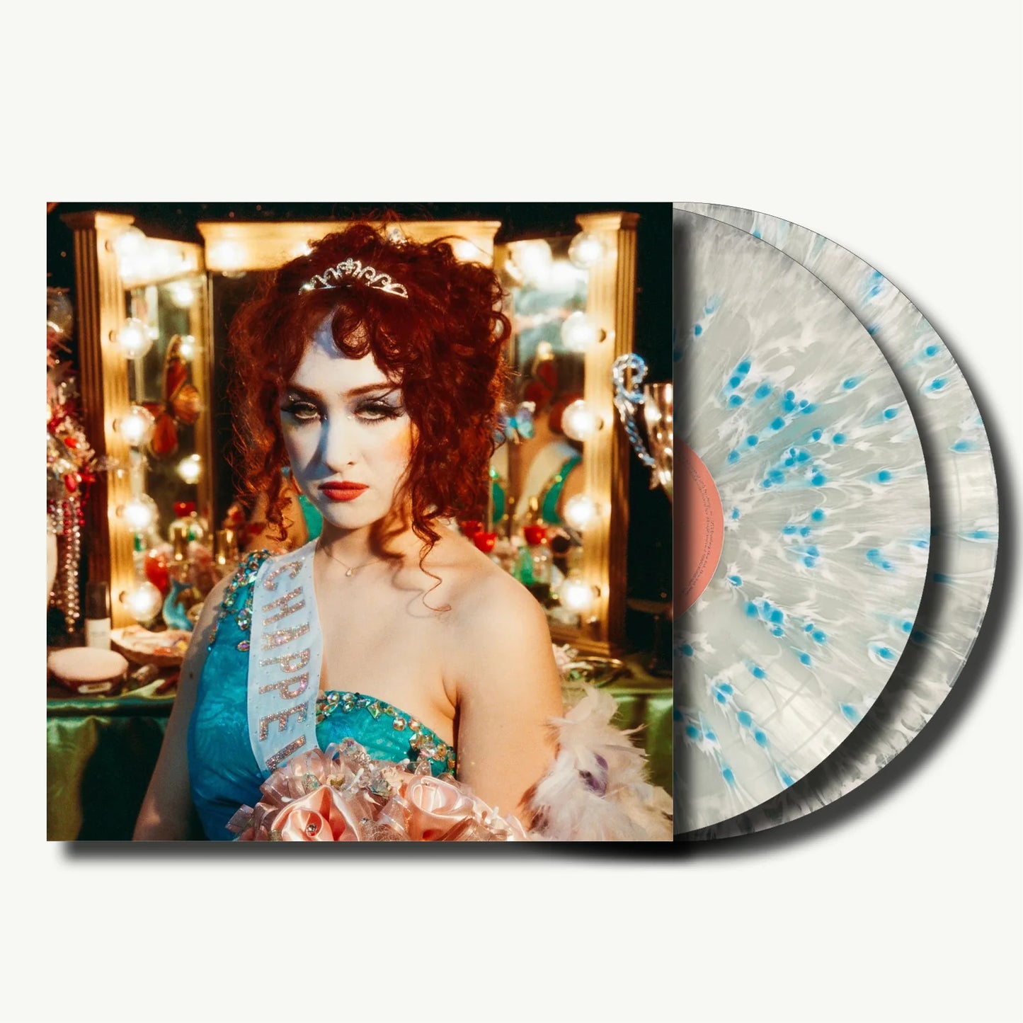 Chappell Roan - The Rise and Fall of a Midwest Princess (Blue Crushed Splatter) 2LP Vinyl Record