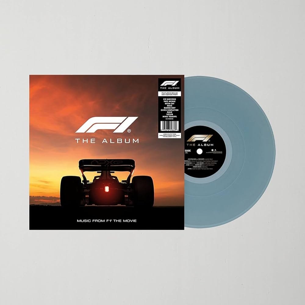 F1 The Album (Translucent Marine Light Blue) LP Vinyl Record