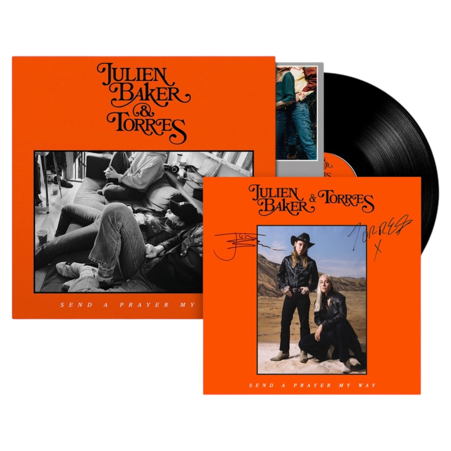 Julien Baker & Torres - Send A Prayer My Way LP with Signed Insert