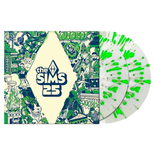 The Sims 25th - Soundtrack (Neon Green Splatter) 2LP Vinyl Record