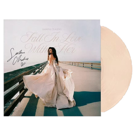 [SIGNED] Sabrina Claudio - Fall In Love With Her (Bone) LP