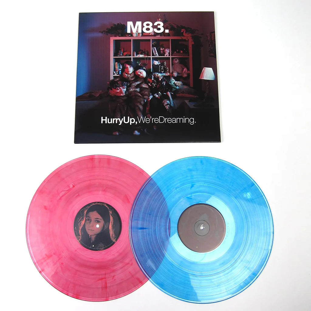 M83 - Hurry Up, We're Dreaming (Clear Pink & Clear Blue) 2LP