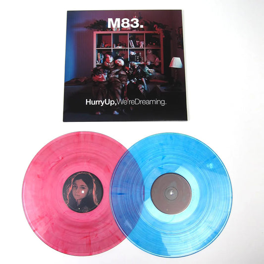 M83 - Hurry Up, We're Dreaming (Clear Pink & Clear Blue) 2LP