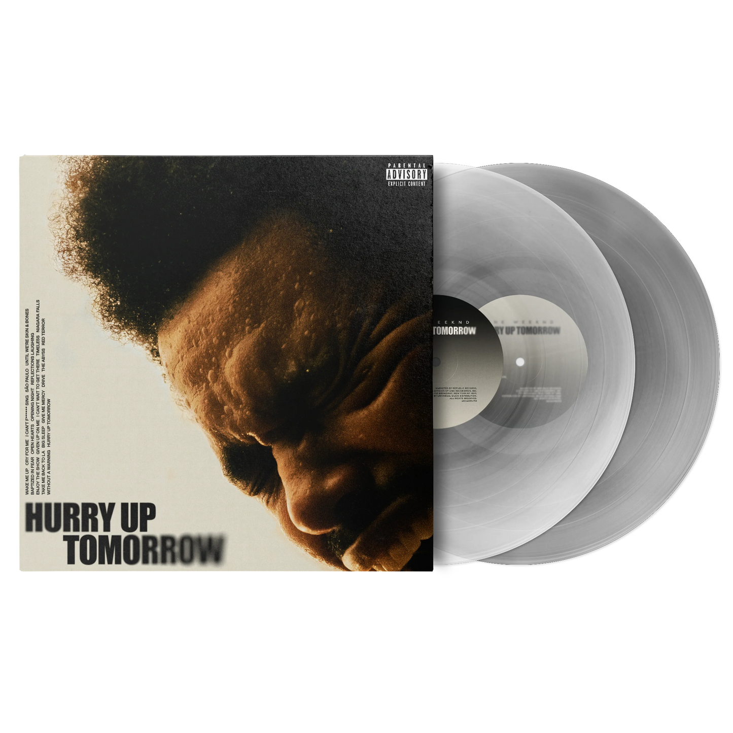 The Weeknd - HURRY UP TOMORROW (COMPLETE EDITION) (Clear) 2LP Vinyl Record