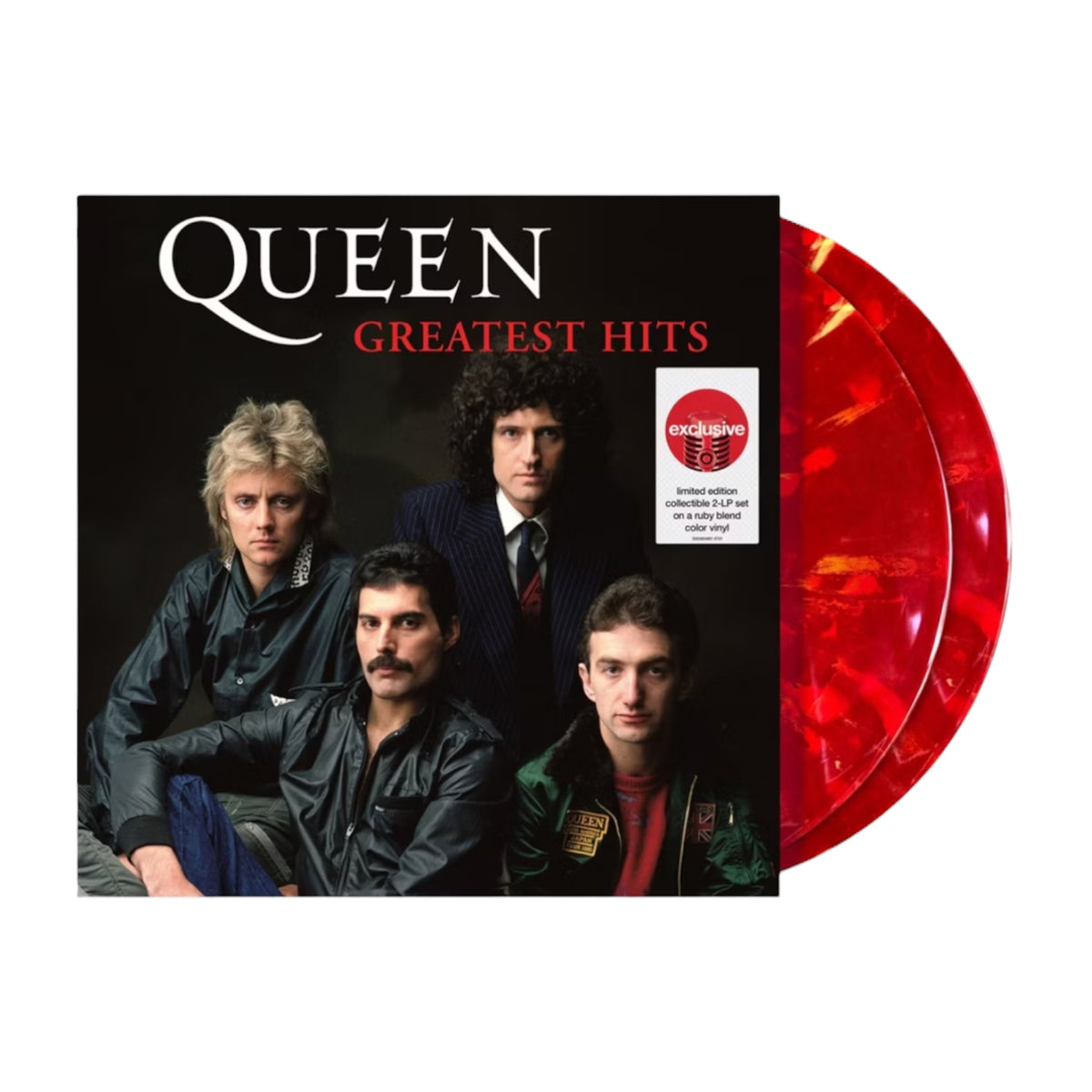 [DAMAGED] Queen - Greatest Hits (Ruby Blend) 2LP Vinyl