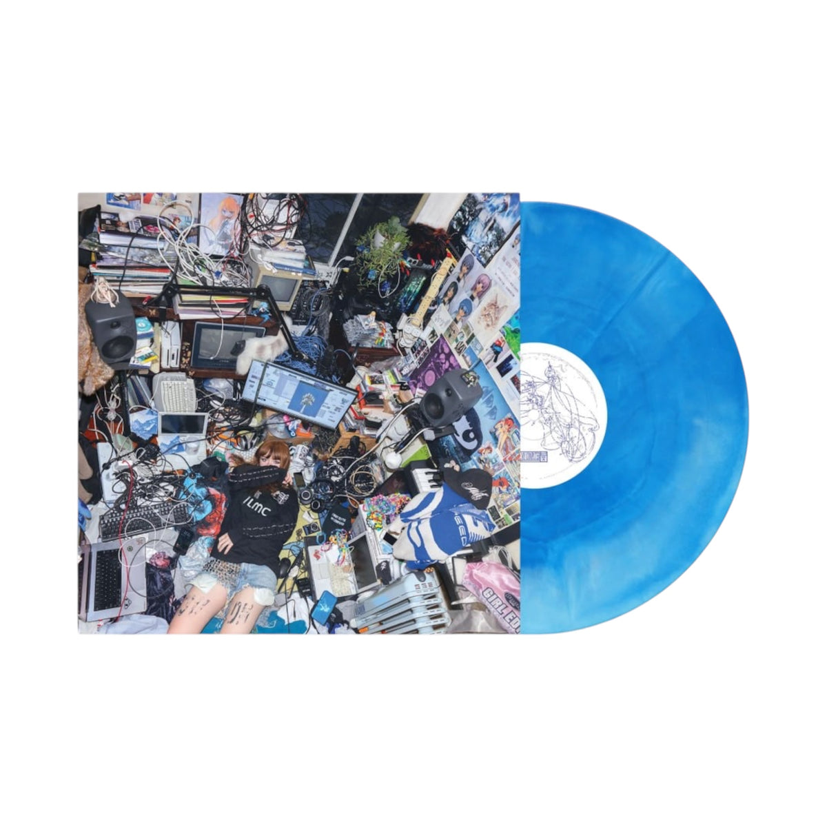 [PRE-ORDER] NINAJIRACHI - I Love My Computer (Blue & White Galaxy) LP Vinyl
