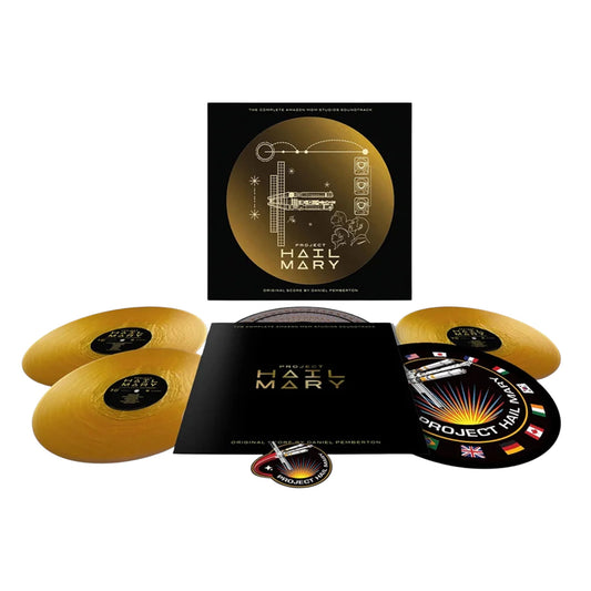 [PRE-ORDER] Project Hail Mary - The Complete Amazon MGM Studios Soundtrack: Gold Vinyl & Picture Disc Box Set