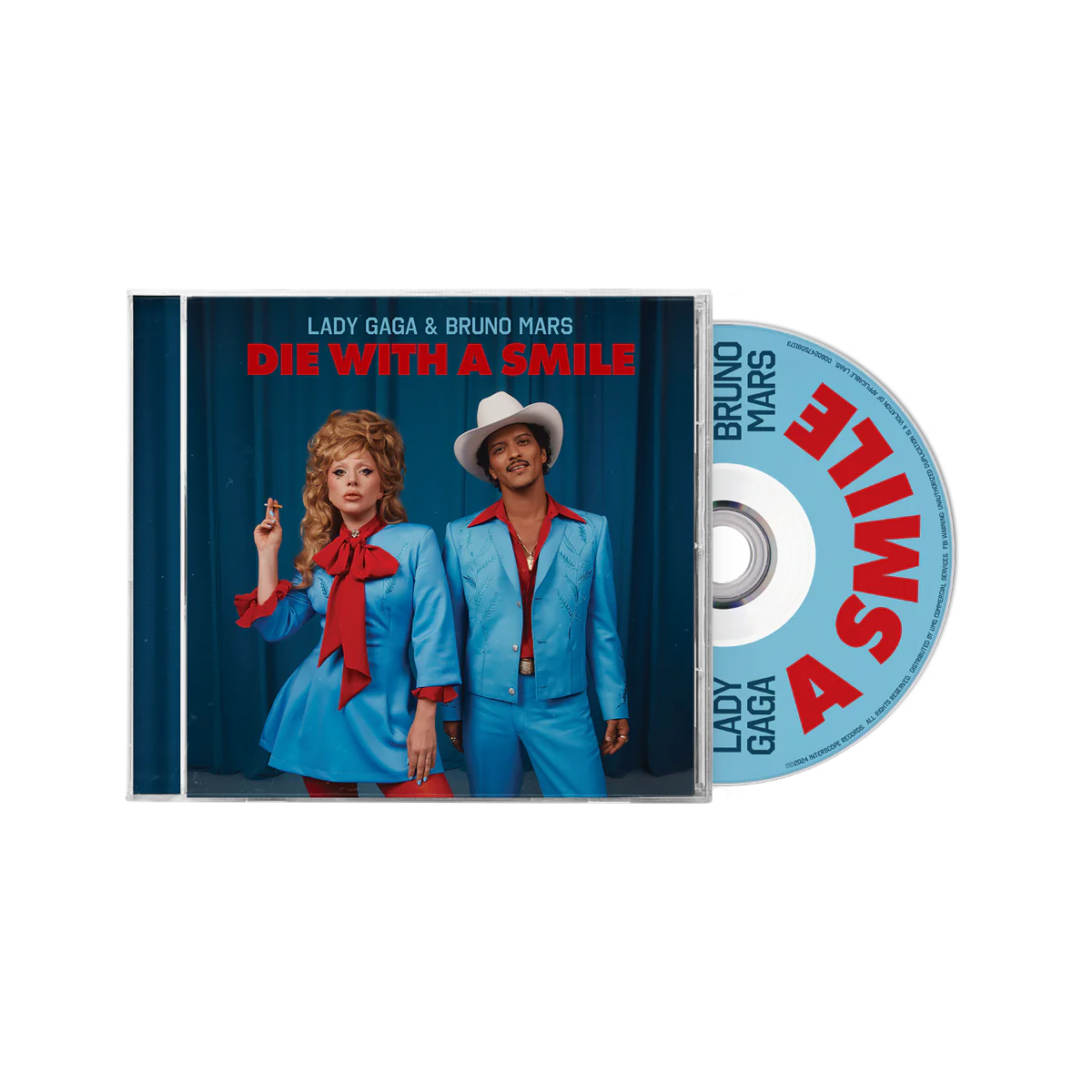 Lady Gaga & Bruno Mars - Die With A Smile CD