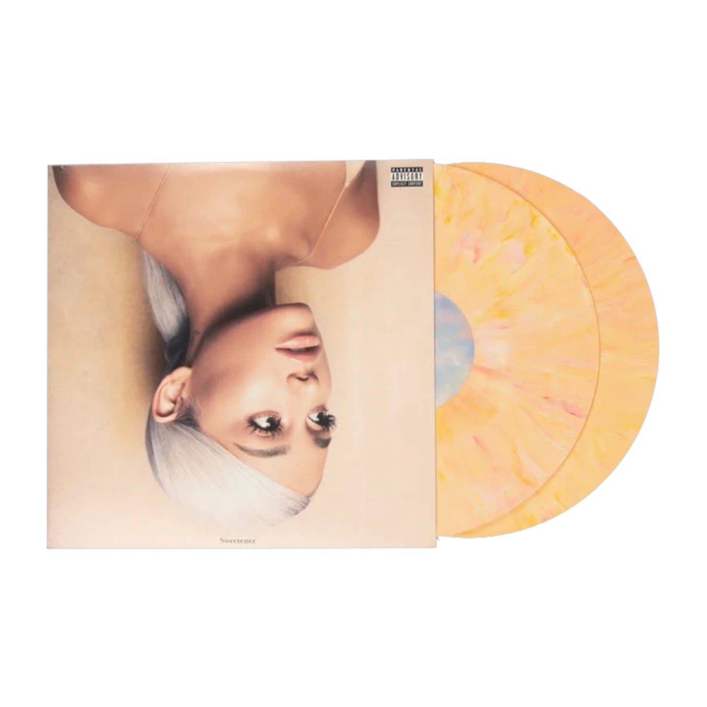 Ariana Grande - sweetener (peach colored opaque) 2LP Vinyl Record