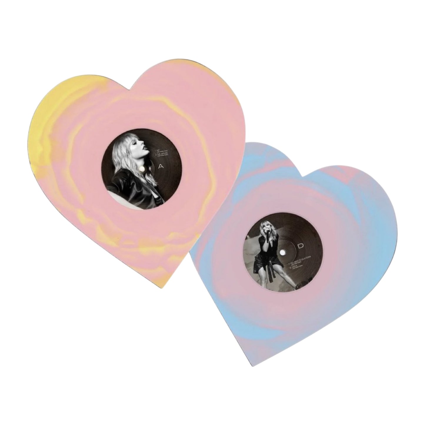 [Ships before Valentine’s Day] Taylor Swift - Lover (Live From Paris) Heart Shaped Vinyl LP Record