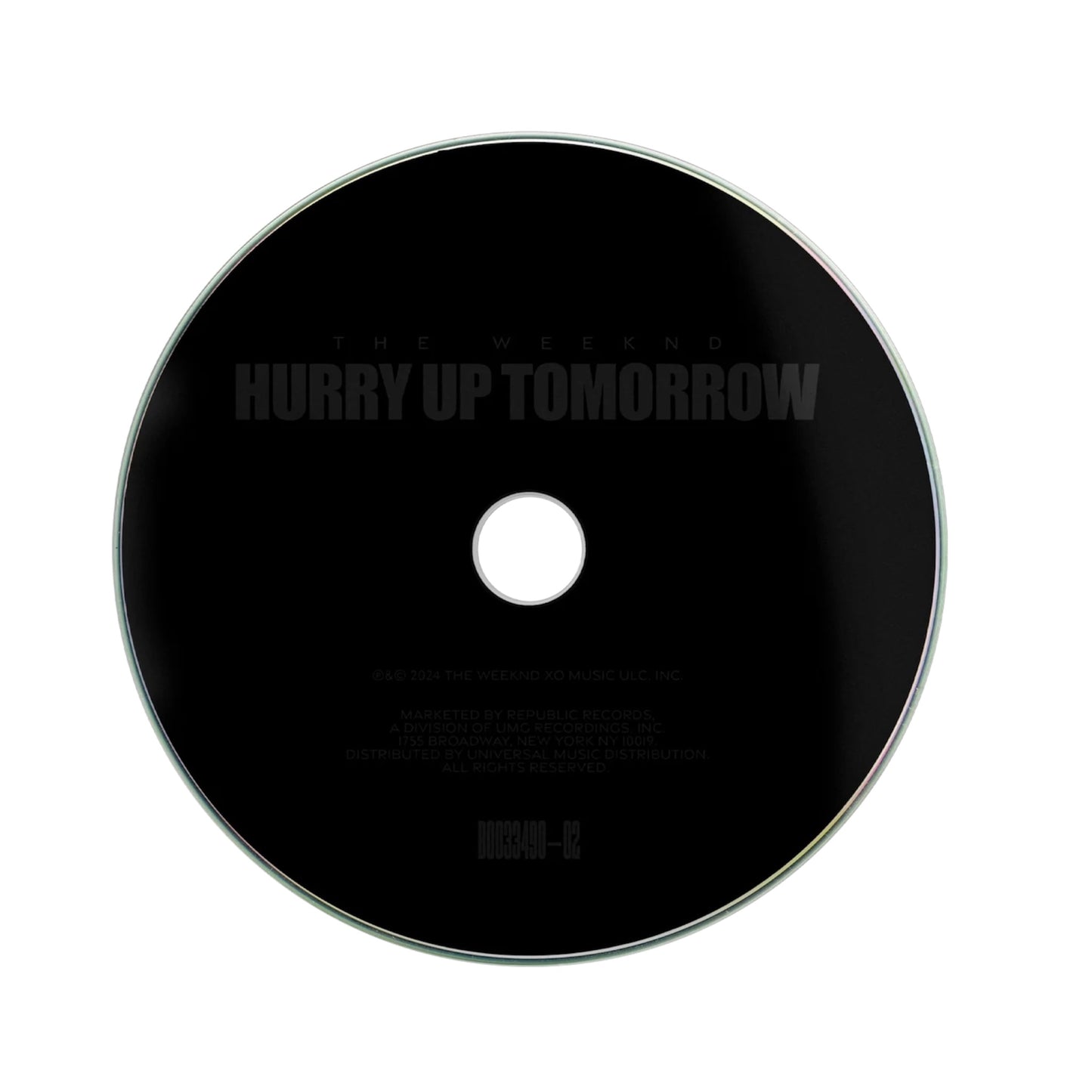 [SIGNED] The Weeknd - Hurry Up Tomorrow CD with Signed Insert