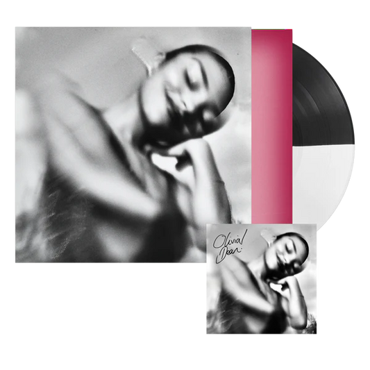 Olivia Dean - The Art Of Loving (Spilt Black & White) LP with Signed Art Card