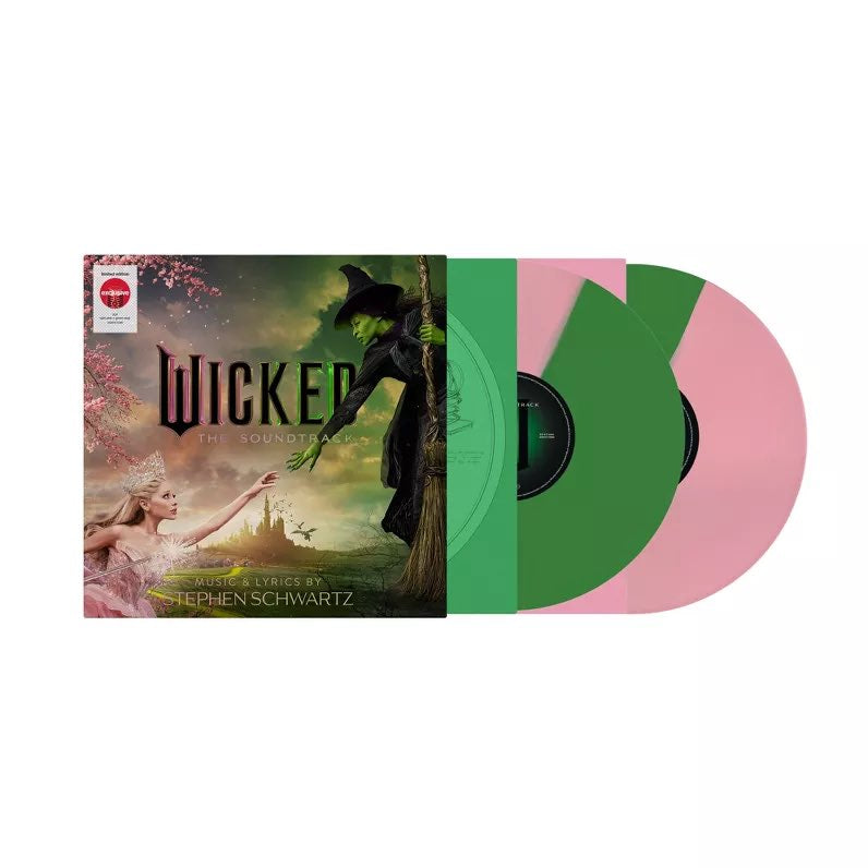 Wicked: The Soundtrack (Spilt Pink & Green) LP Vinyl Record