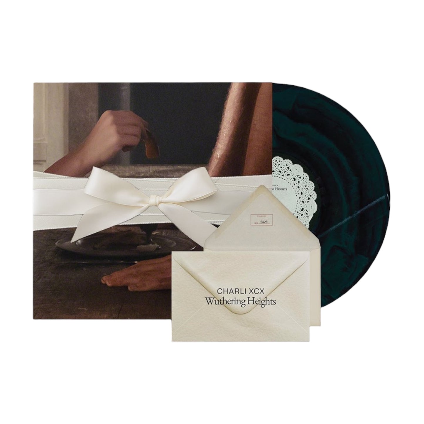 [SIGNED] Charli xcx - Wuthering Heights (Green & Black) Collector's Edition LP