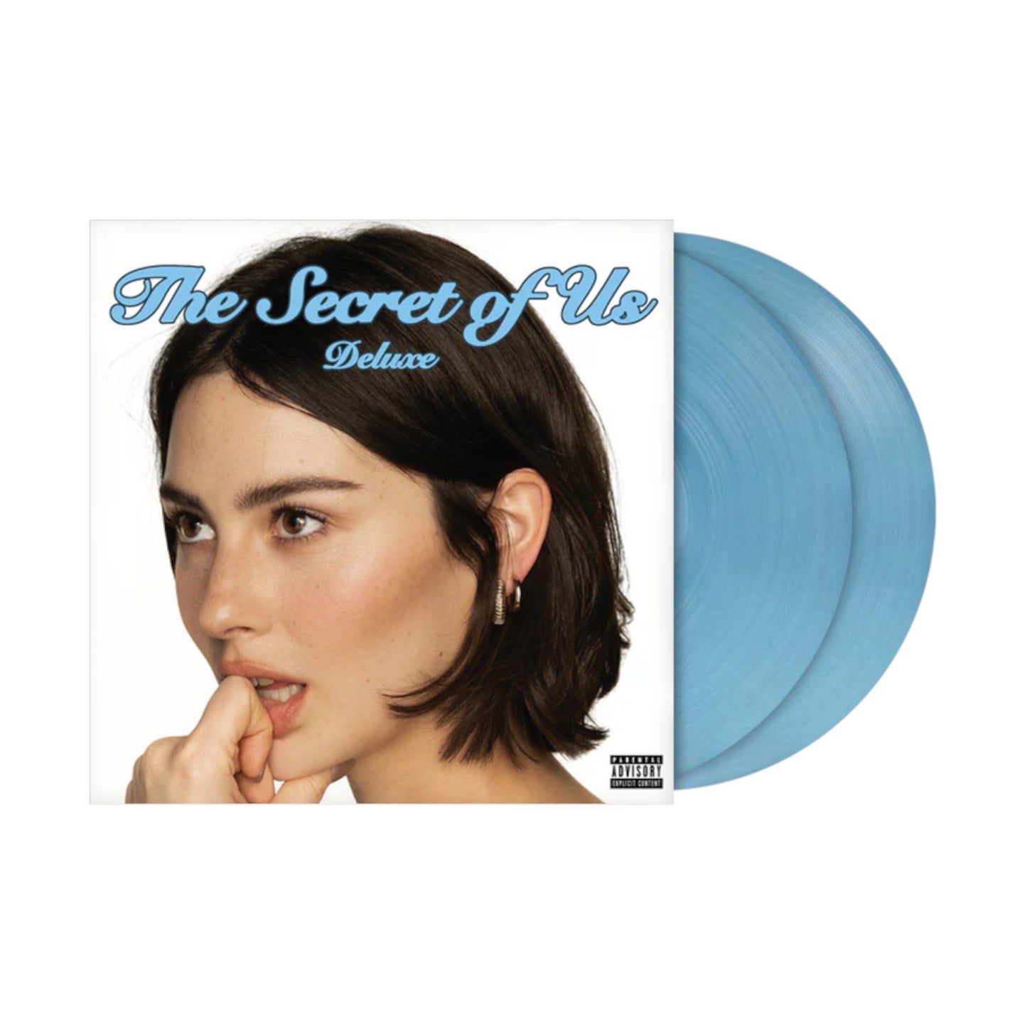 Gracie Abrams - The Secret Of Us (Deluxe) Transparent Blue 2LP Vinyl Record