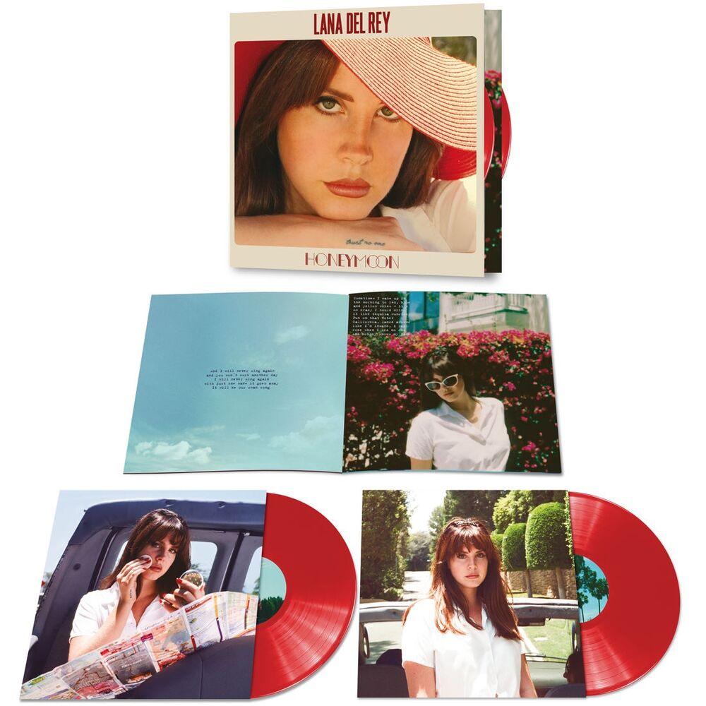 Lana Del Rey - Honeymoon 2LP (Alternate Cover Red) Vinyl Record