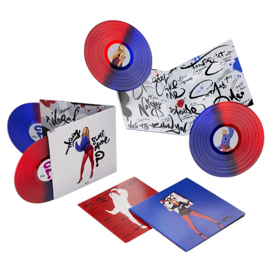 Pink Pantheress - Fancy Some More? (Deluxe) (Red & Blue Spilt) 2LP