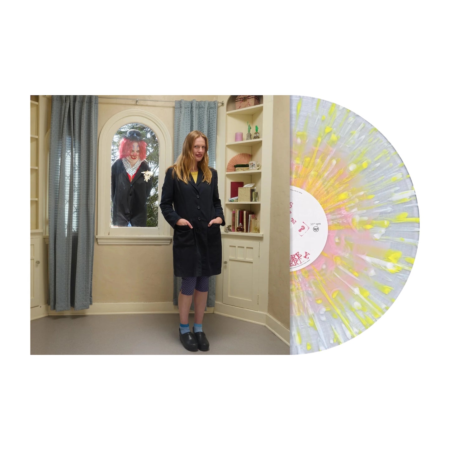 Audrey Hobert - Who's The Clown? (Pink, Yellow, & White) LP