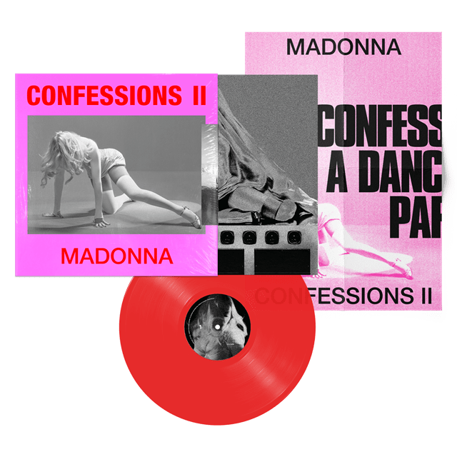 Madonna - CONFESSIONS II (Translucent Red) LP