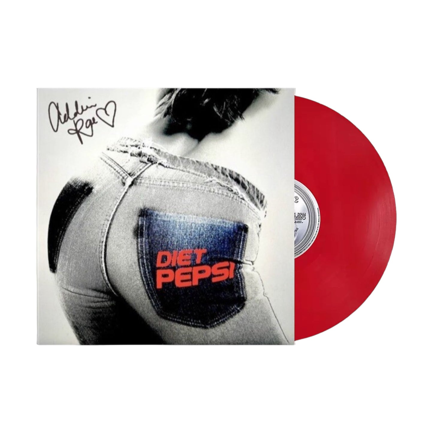 [SIGNED] Addison Rae - Diet Pepsi 7”