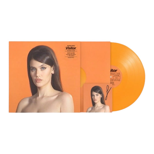 [SIGNED] Sienna Spiro - Visitor (Tangerine) LP with Signed Art Card