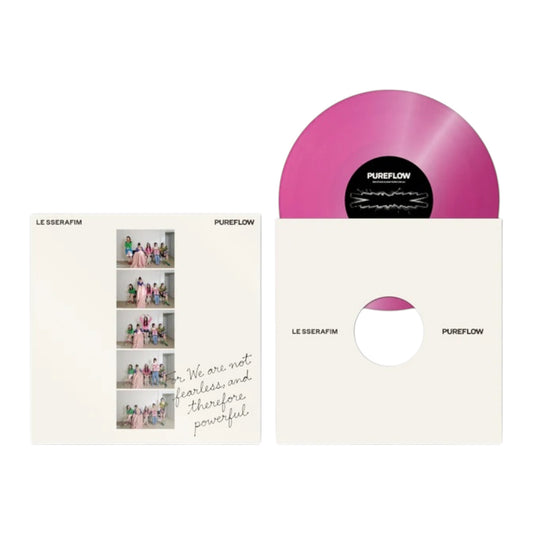 LE SSERAFIM - ‘PUREFLOW’ pt.1 (Hot Pink Glitter Ver.) LP