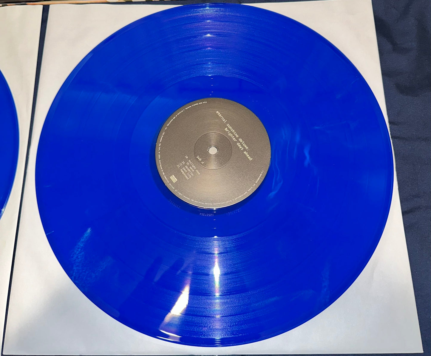 Ariana Grande - eternal sunshine: brighter days ahead (Transparent Dark Blue Marble) 2LP