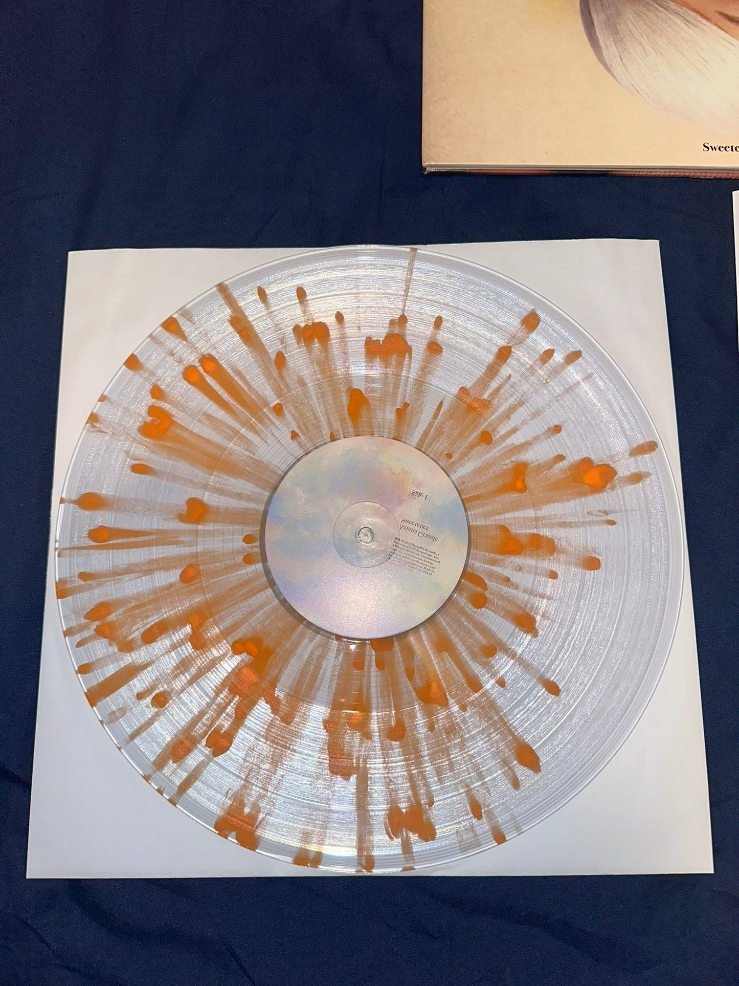 Ariana Grande - Sweetener (Clear & Orange Splatter) 2LP