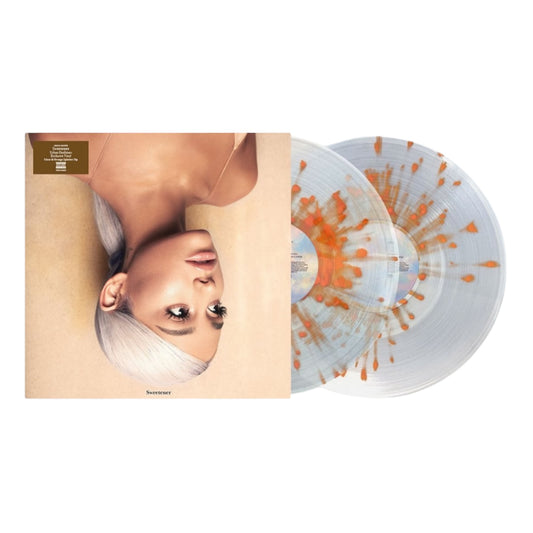 Ariana Grande - Sweetener (Clear & Orange Splatter) 2LP