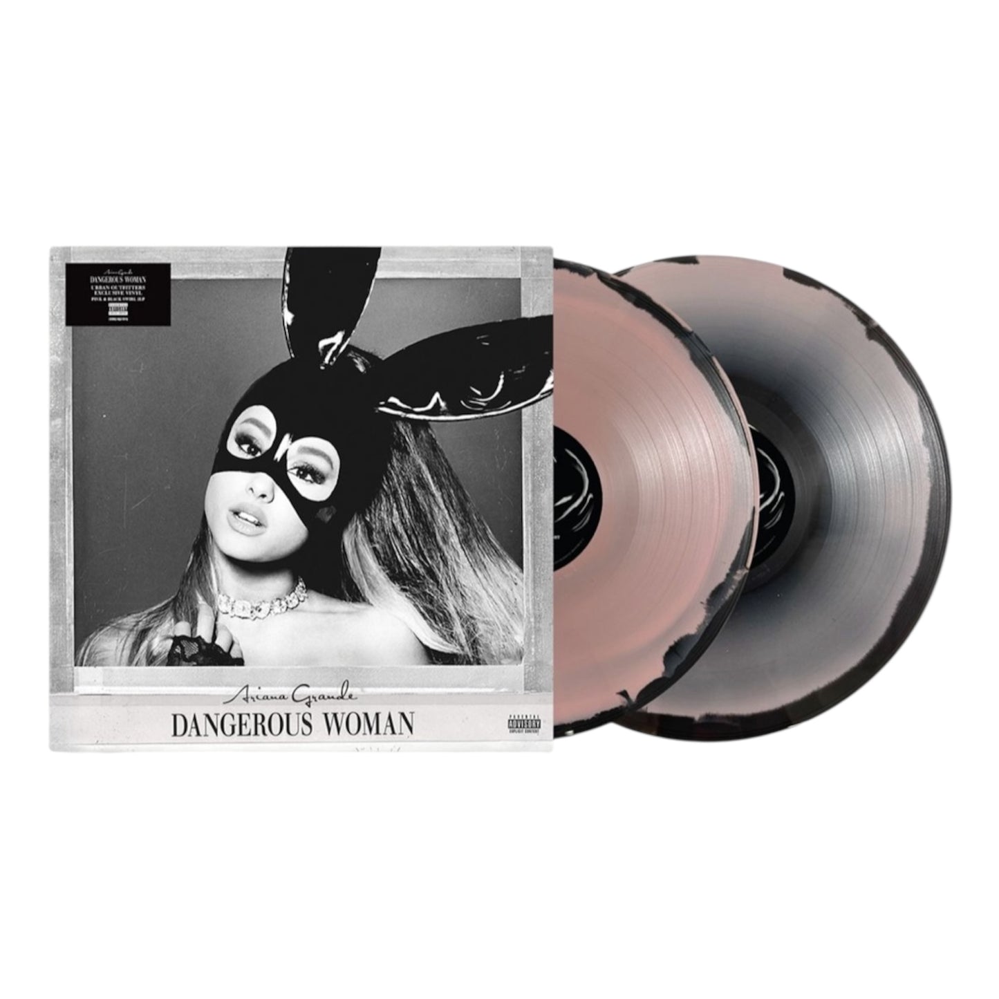 Ariana Grande - Dangerous Woman (Pink & Black Swirl) 2LP