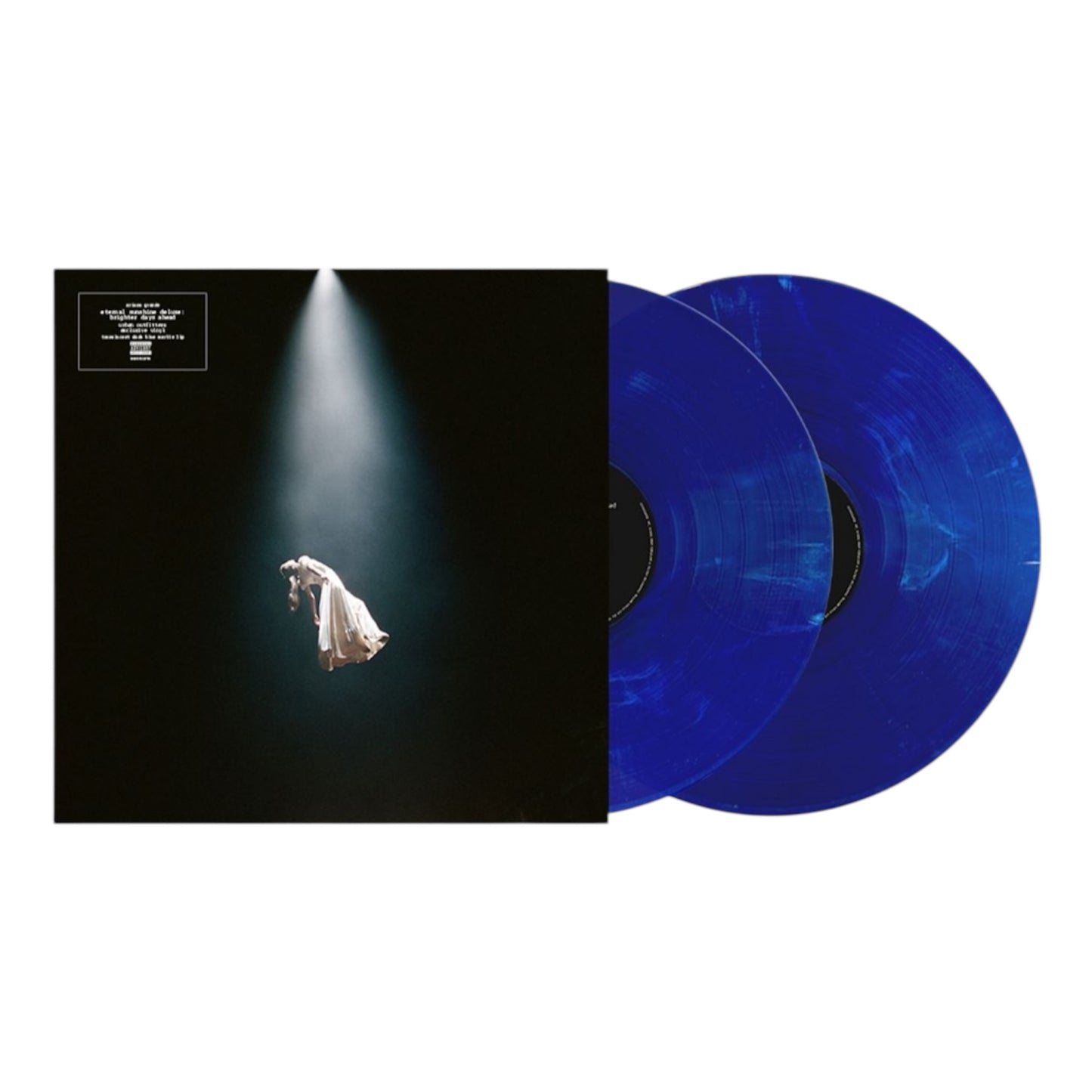 Ariana Grande - eternal sunshine: brighter days ahead (Transparent Dark Blue Marble) 2LP