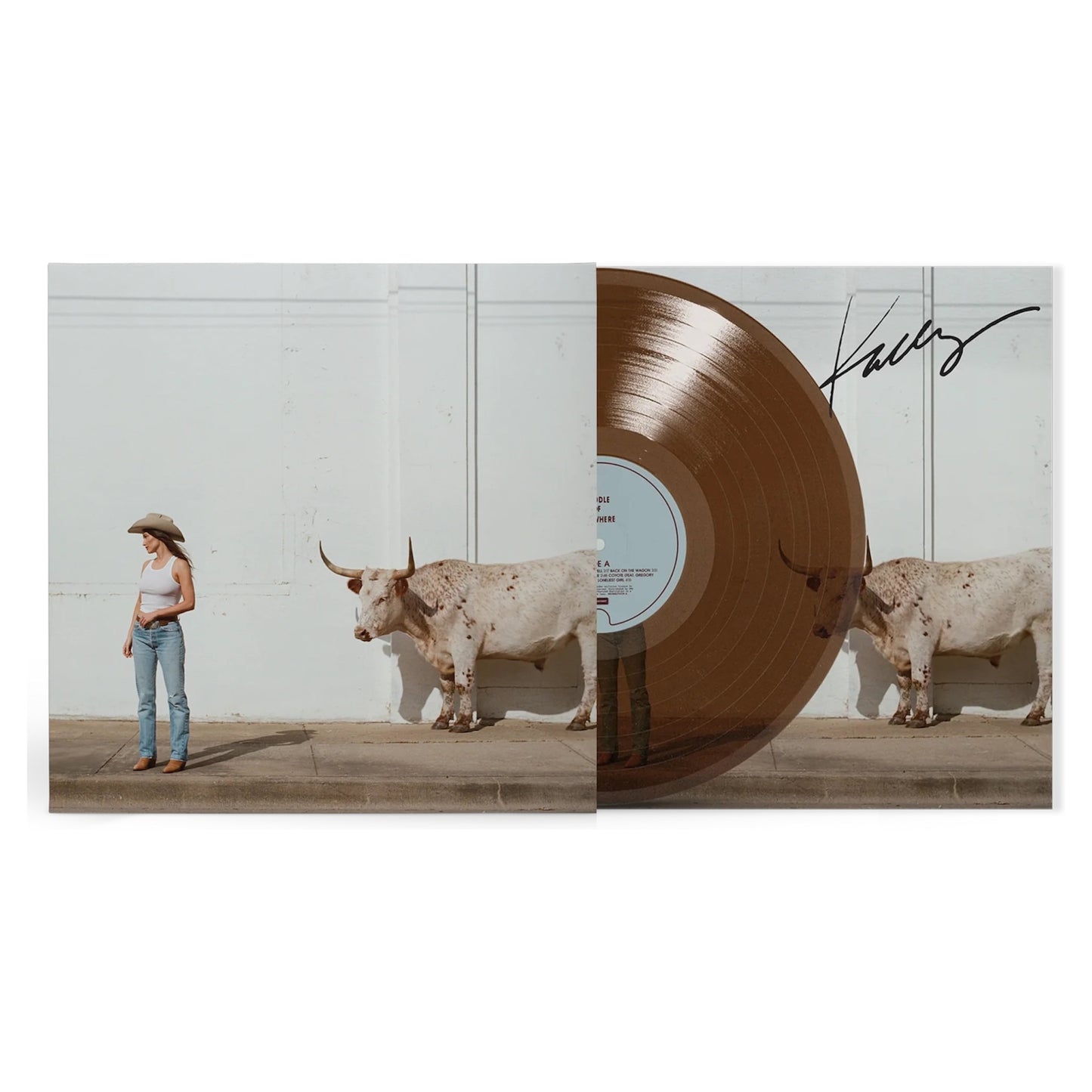 [SIGNED] Kacey Musgraves - Middle Of Nowhere (Whiskey) LP with Signed Insert