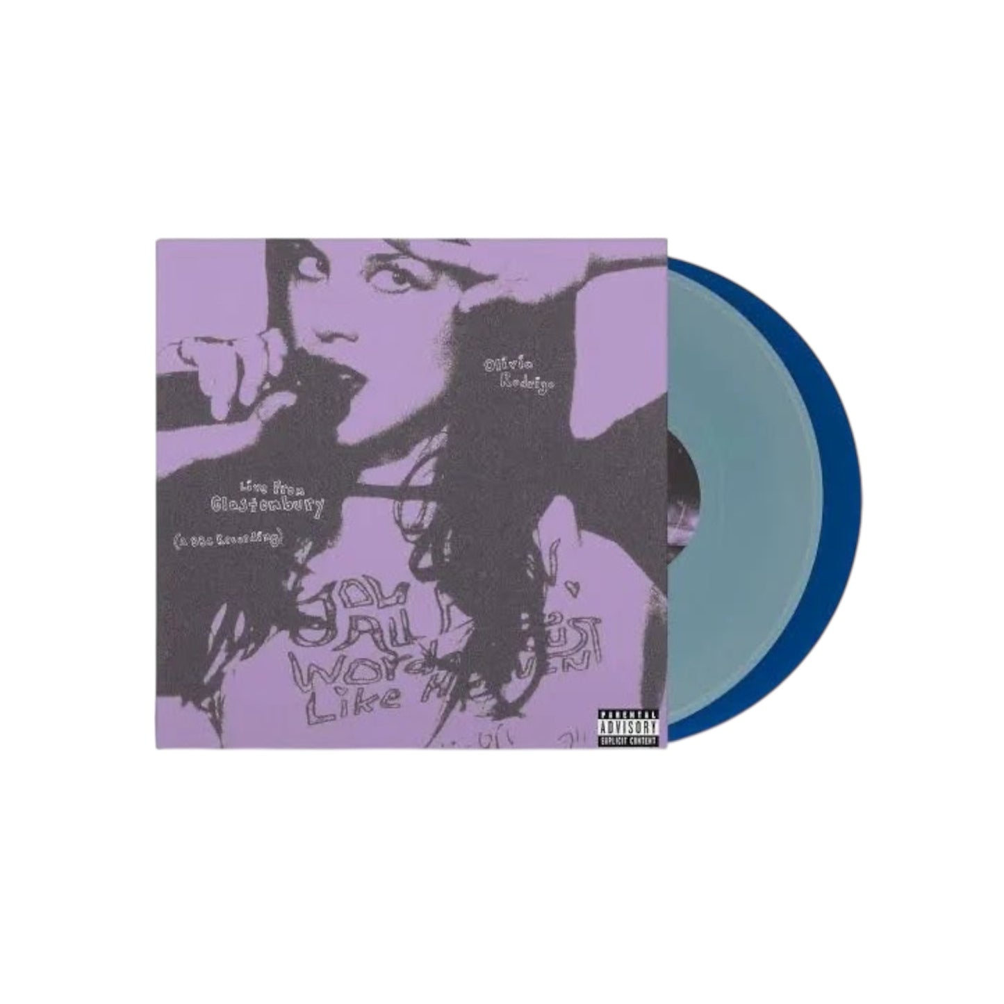 Olivia Rodrigo - Live From Glastonbury (A BBC Recording) Light Blue & Cobalt 2LP
