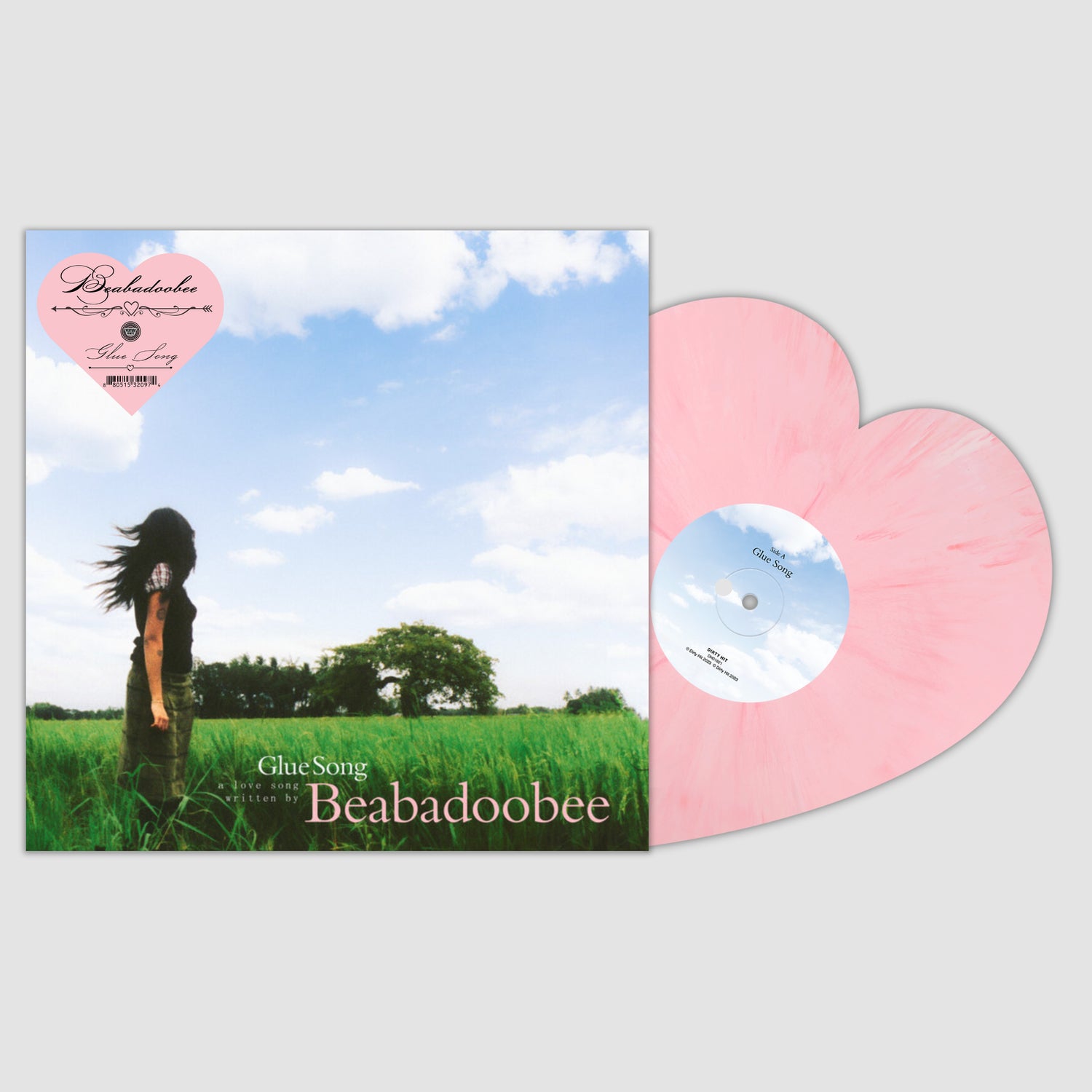 Beabadoobee レコード Glue song 限定盤 ハート型 Beabadoobee - Glue Song / Glue Song (Ft. Clairo) (Heart Shaped) LP