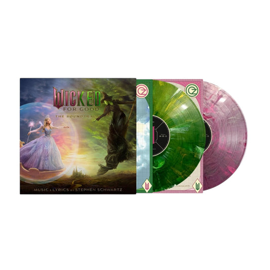 Wicked: For Good The Soundtrack (Green & Pink Edition) LP Vinyl Record