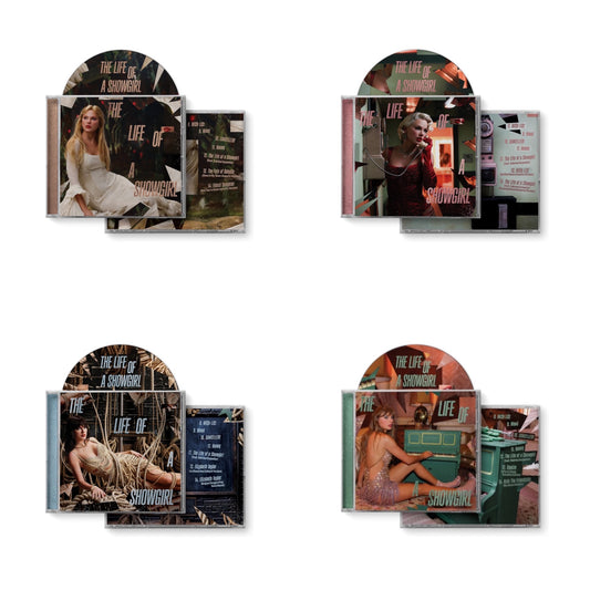 [BUNDLE 2] Taylor Swift - The Life Of A Showgirl CD Bundle