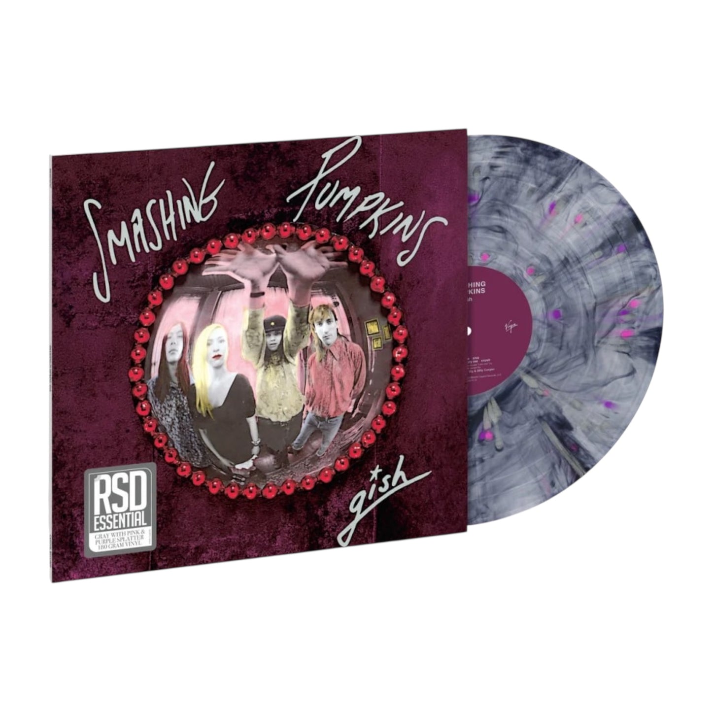 The Smashing Pumpkins - Gish (Gray With Pink & Purple Splatter) LP