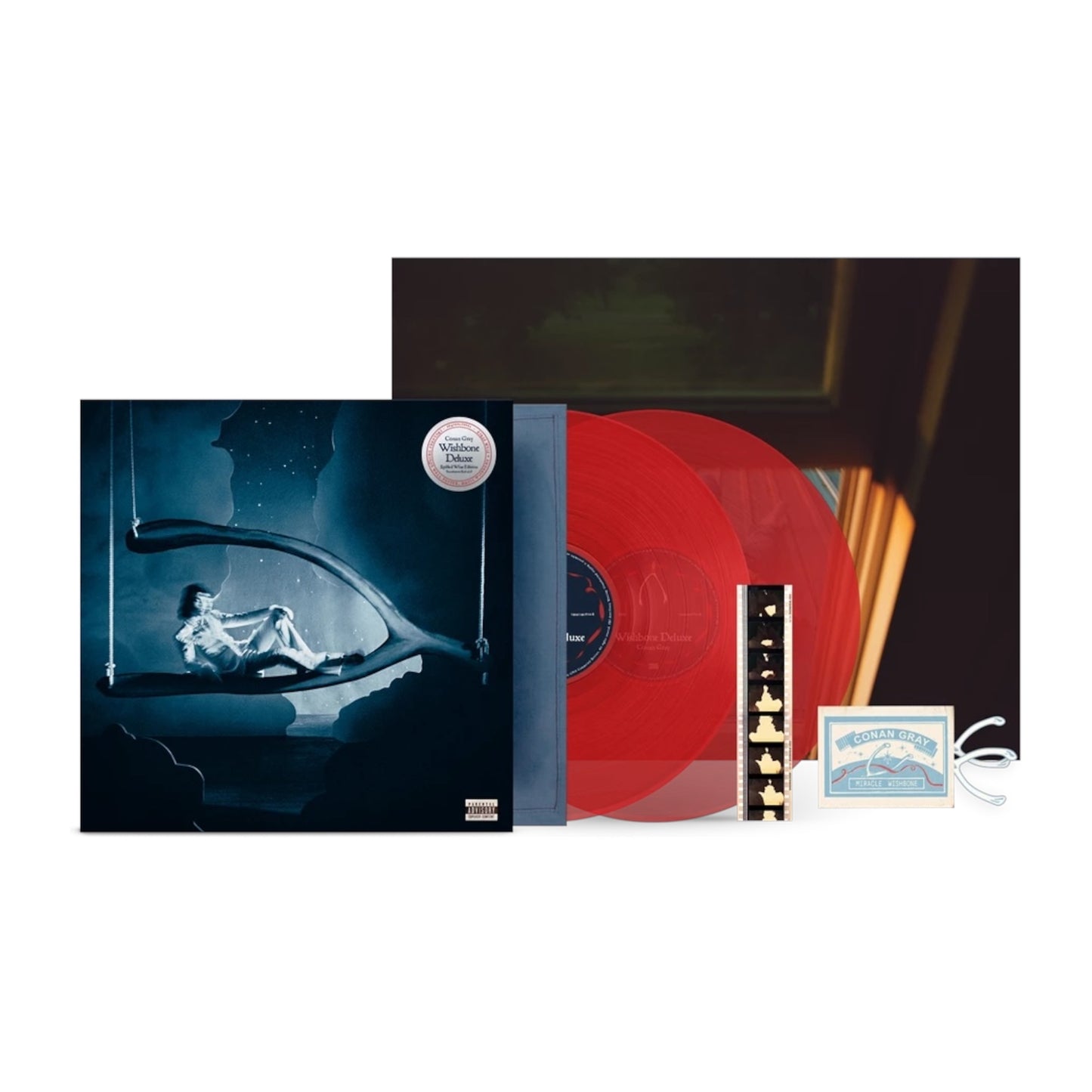 Conan Gray - Wishbone Deluxe (Spilled Red Wine) 2LP Vinyl