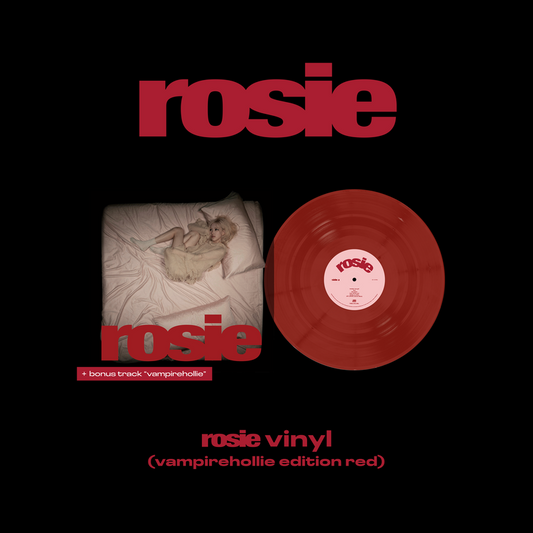 Rosé - rosie (Vampirehollie Edition Red) LP Vinyl Record