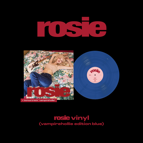 Rosé - rosie (Vampirehollie Edition Blue) LP Vinyl Record