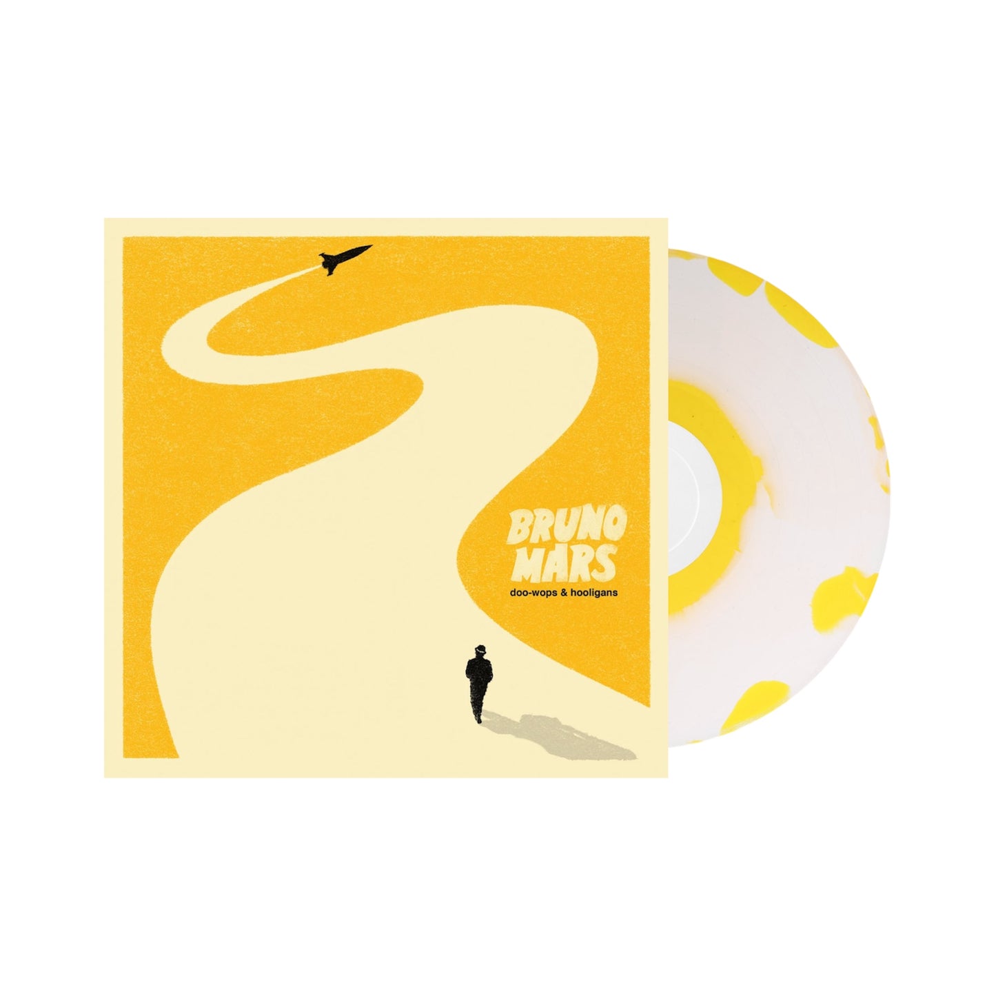 Bruno Mars - Doo-wops & Hooligans (White+Yellow Ink Spot) LP