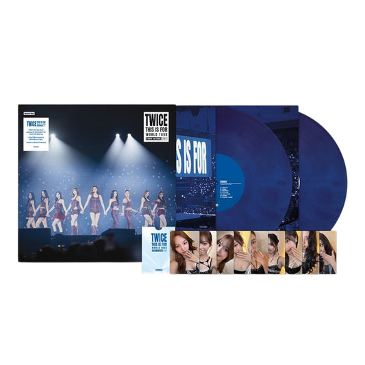 트와이스(TWICE) - THIS IS FOR WORLD TOUR FINALE in SEOUL - LIVE [Neptune Blue] 2LP