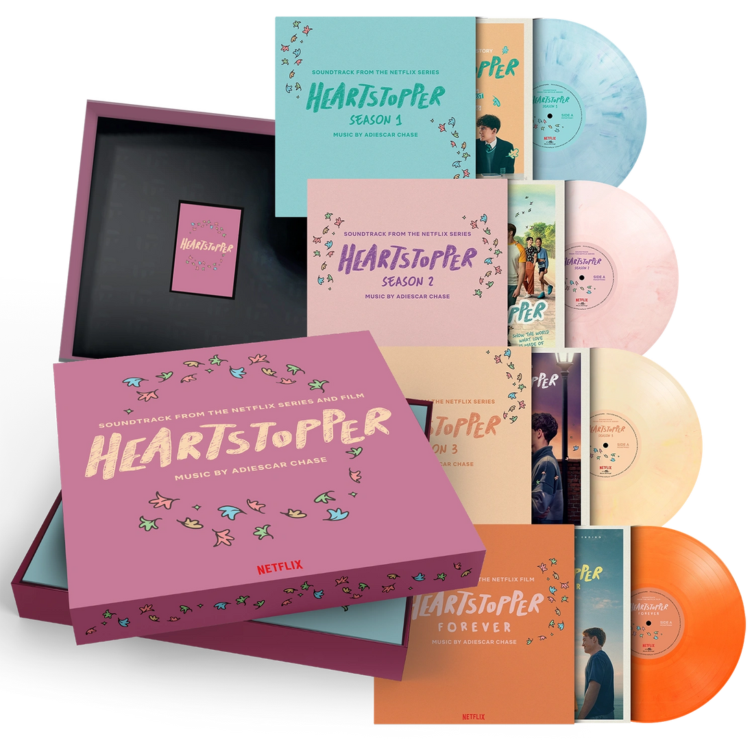 Adiescar Chase - Heartstopper Boxset (Numbered) 4LP Vinyl