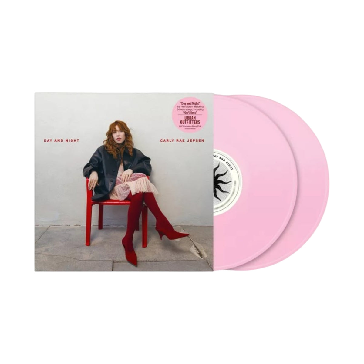 Carly Rae Jepsen - Day & Night (Opaque Baby Pink) 2LP Vinyl