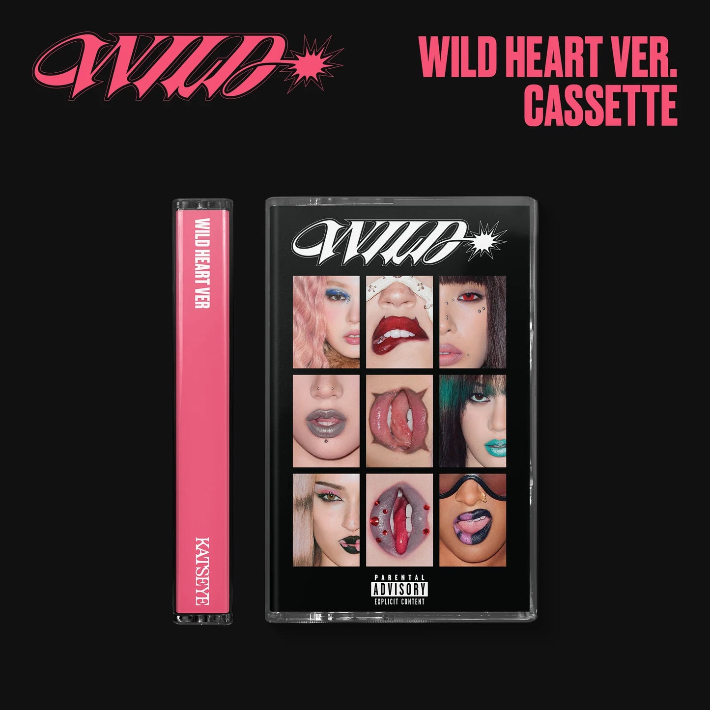 KATSEYE - WILD (Wild Heart) Cassette